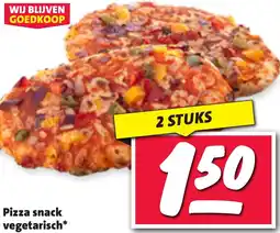 Nettorama Pizza snack vegetarisch aanbieding