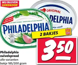 Nettorama Philadelphia zuivelspread aanbieding