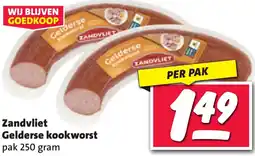 Nettorama Zandvliet Gelderse kookworst aanbieding