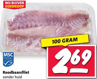 Nettorama Roodbaarsfilet aanbieding