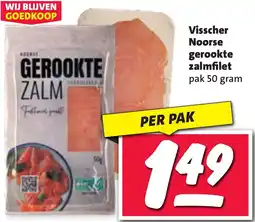 Nettorama Visscher Noorse gerookte zalmfilet aanbieding