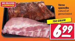 Nettorama Verse spareribs aanbieding
