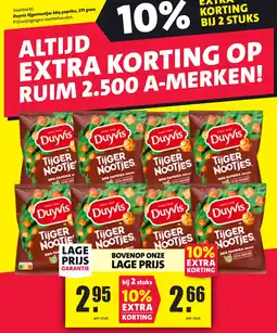 Nettorama Duyvis tijgernootjes bbq paprika aanbieding