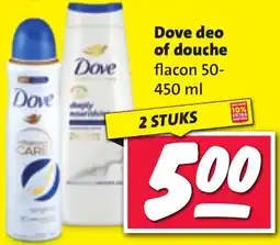 Nettorama Dove deo of douche aanbieding