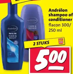 Nettorama Andrélon shampoo of conditioner aanbieding