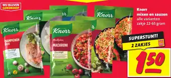 Nettorama Knorr mixen en sauzen aanbieding