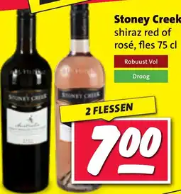 Nettorama Stoney Creek shiraz red of rosé aanbieding