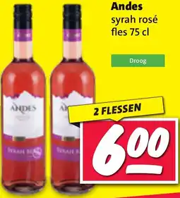 Nettorama Andes syrah rosé aanbieding