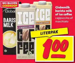 Nettorama Globemilk barista milk of ice coffee aanbieding