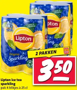 Nettorama Lipton ice tea sparkling aanbieding