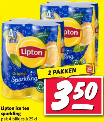 Nettorama Lipton ice tea sparkling aanbieding