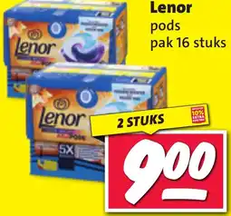 Nettorama Lenor pods aanbieding