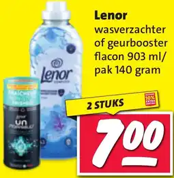 Nettorama Lenor wasverzachter of geurbooster aanbieding