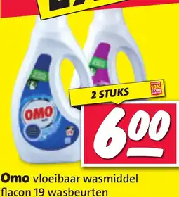 Nettorama Omo vloeibaar wasmiddel aanbieding
