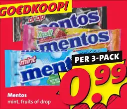 Nettorama Mentos aanbieding