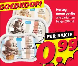 Nettorama Hertog mono portie aanbieding