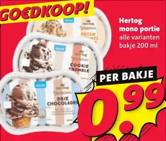 Nettorama Hertog mono portie aanbieding