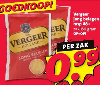 Nettorama Vergeer jong belegen rasp 48+ aanbieding