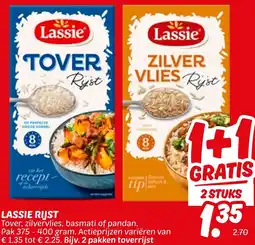 Dekamarkt Lassie rijst aanbieding