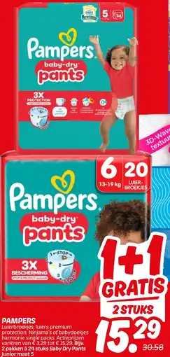 Dekamarkt Pampers aanbieding