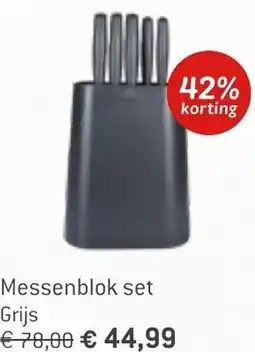 Dekamarkt Messenblok set aanbieding