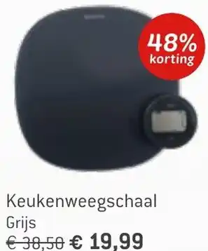 Dekamarkt Keukenweegschaal aanbieding