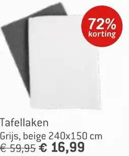 Dekamarkt Tafellaken aanbieding