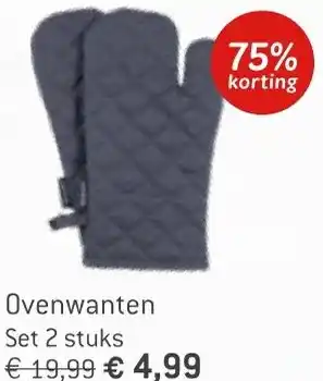 Dekamarkt Ovenwanten aanbieding