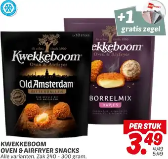 Dekamarkt Kwekkeboom oven & airfryer snacks aanbieding