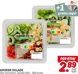 Dekamarkt Groene salade aanbieding