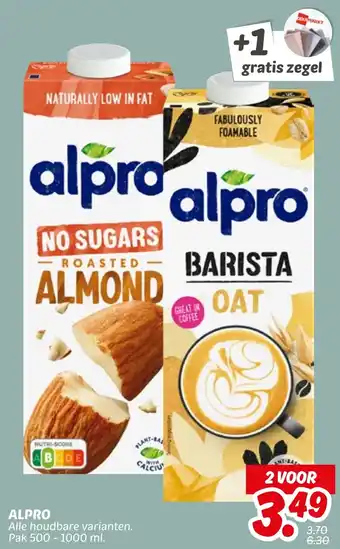 Dekamarkt Alpro aanbieding