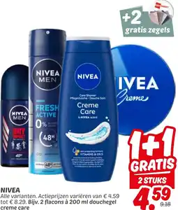 Dekamarkt Nivea aanbieding