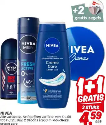 Dekamarkt Nivea aanbieding