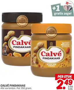 Dekamarkt Calvé pindakaas aanbieding
