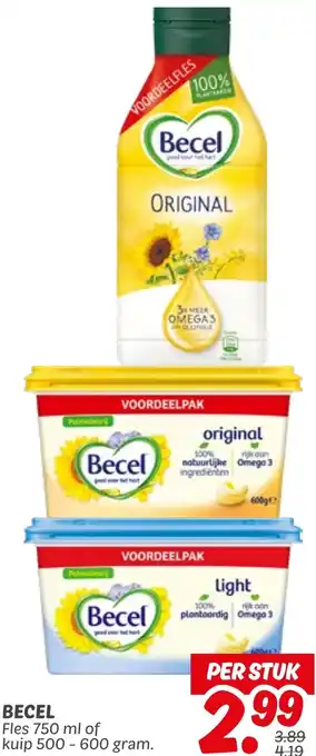 Dekamarkt Becel aanbieding