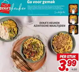 Dekamarkt Deka's keuken aziatische maaltijden aanbieding