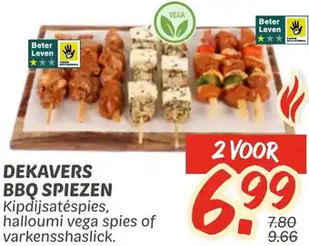 Dekamarkt Dekavers bbq spiezen aanbieding