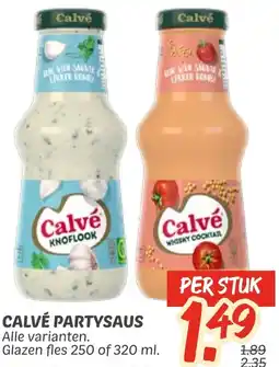 Dekamarkt Calvé partysaus aanbieding