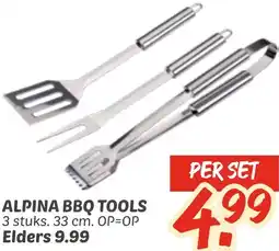 Dekamarkt Alpina bbq tools aanbieding