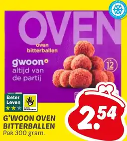 Dekamarkt G'woon oven bitterballen aanbieding