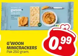 Dekamarkt G'woon minicrackers aanbieding