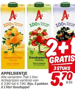 Dekamarkt Appelsientje aanbieding
