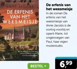 Boekenvoordeel De erfenis van het weesmeisje aanbieding