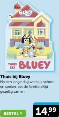 Boekenvoordeel Thuis bij Bluey aanbieding