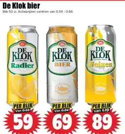 Dirk De Klok bier aanbieding