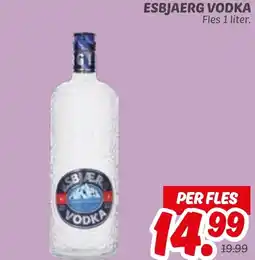 Dekamarkt Esbjaerg vodka aanbieding