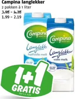 Poiesz Campina langlekker aanbieding