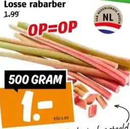 Poiesz Losse rabarber aanbieding