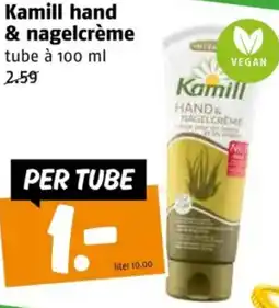 Poiesz Kamill hand & nagelcrème aanbieding