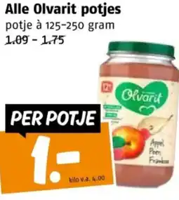 Poiesz Alle Olvarit potjes aanbieding